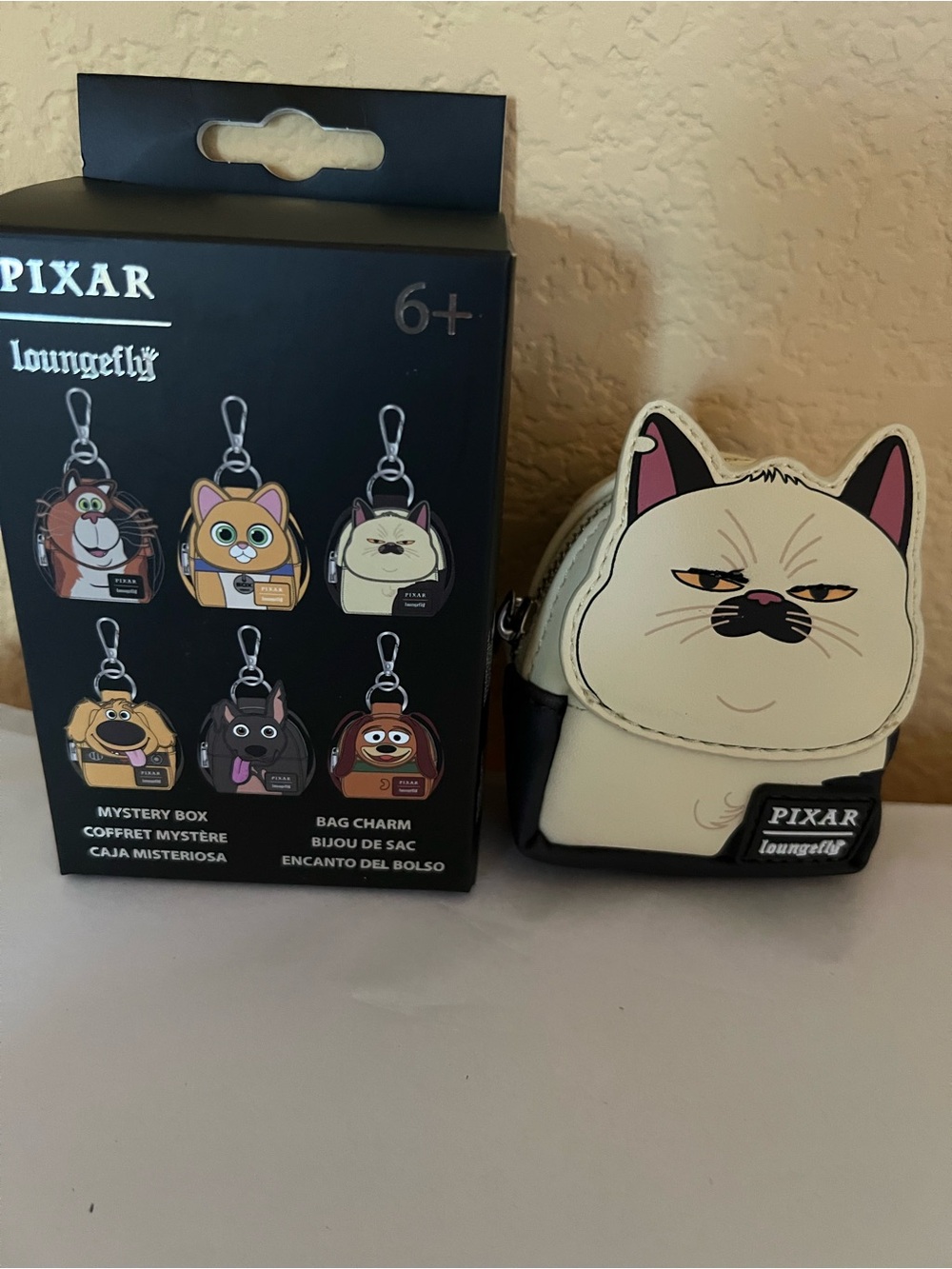 Loungefly Pixar Luca Machiavelli Mini Backpack Charm
